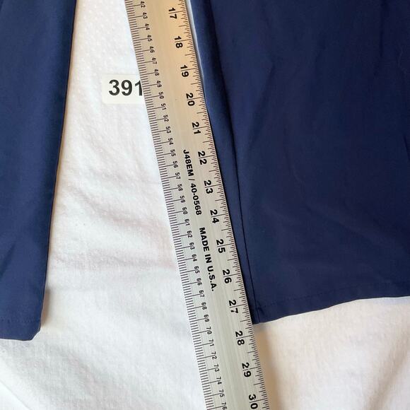 Jockey Women Scrub Pants size S (P) Full Length Straight Leg Elastic Waist Blue - Picture 4 of 12